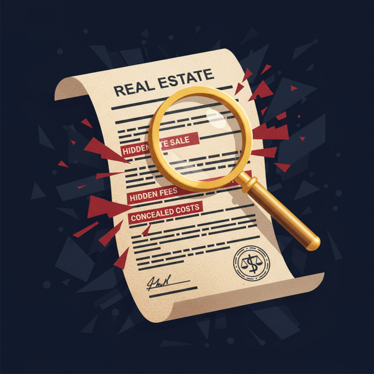 Vente Immobilière : Les 7 Frais Cachés que Personne ne Vous Dit