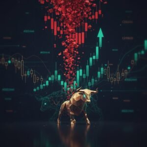 Investir pendant un krach boursier — stratégie des gagnants sur fond fintech sombre