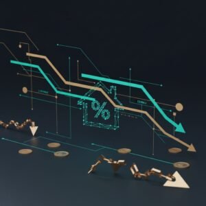 Taux crédit immobilier mars 2026 prévisions et meilleurs taux - graphique fintech
