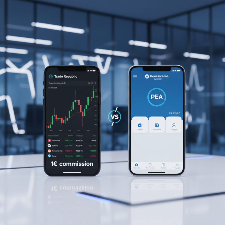 Trade Republic vs Boursorama 2026 : Le Comparatif Complet